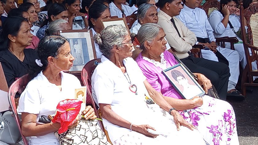 “වෙනස පිළිගනිමු සටන අත් නොහරිමු” – අතුරුදහන් වූවන්ගේ තිස්හතරවන වාර්ෂික අනුස්මරණය