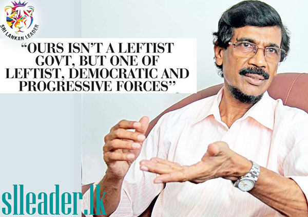 “අපේ ආණ්ඩුව වාමාංශික ආණ්ඩුවක් නොවෙයි” – ජවිපෙ ප්‍රධාන ලේකම් ටිල්වින් සිල්වා