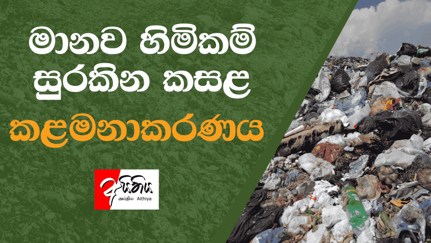 මානව හිමිකම් සුරකින කසළ කළමනාකරණය