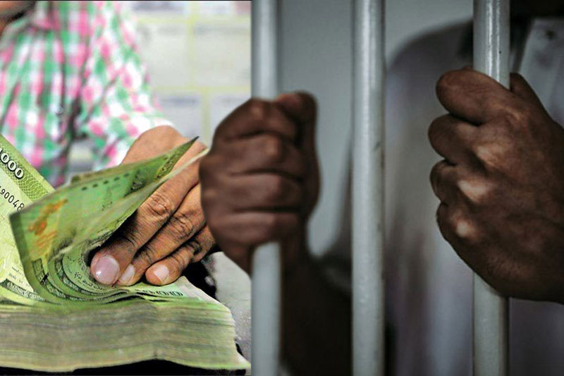 පසුගිය මාස 7ට අල්ලස් ගත් 49ක් අත්අඩංගුවට