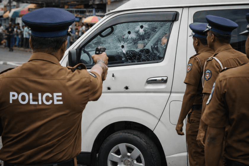අණ නොතකා ධාවනය කළ 17 හැවිරිදි තරුණයා පොලිස් වෙඩි පහරින් මරුට