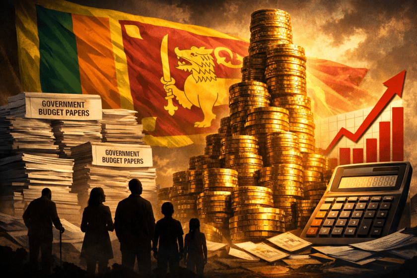 මධ්‍යම රජයේ ණය – 2025 වසර අවසානයේදී – ඉකොනොමැට්ටා