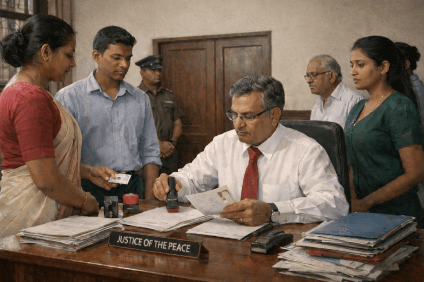 සාමදාන විනිශ්චයකාර තනතුරු ලබාදීමේ වෙනසක්