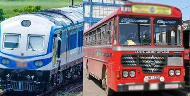 බදාදා දිනවල පොදු ප්‍රවාහන සේවාවන් සීමා කිරීමට රජයේ අවධානය