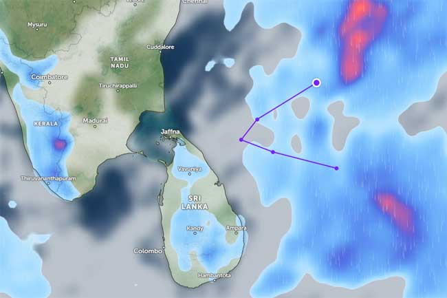 දිට්වා කුණාටුවෙන් පසු නැවතත් වායූ ගෝලයේ කැළඹිලි ස්වභාවයක්!