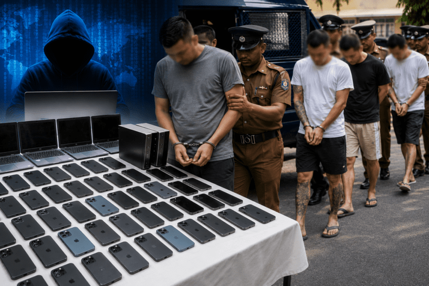 අන්තර්ජාලය ඔස්සේ මූල්‍ය අපරාධ සිදුකරමින් මෙරට රැඳිසිටි විදේශකයින් පිරිසක් රක්ෂිත බන්ධනාගාරගත කෙරේ!