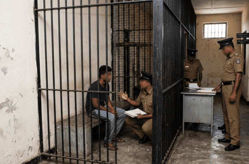සොරකම් චෝදනාවකට අත්අඩංගුවට ගත් 19 හැවිරිදි තරුණයෙකුට කහටගස්දිගිලිය පොලිස් අත්අඩංගුවේදී පහර දීමක්!