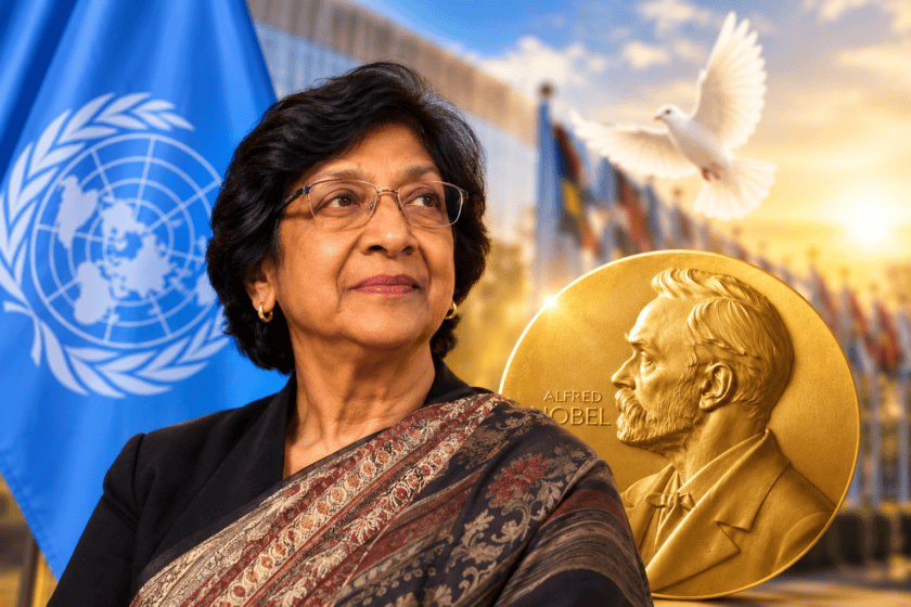 නවනීදම් පිල්ලේට 2026 නොබෙල් සාම ත්‍යාගය